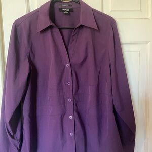 Style & Co. Purple Blouse